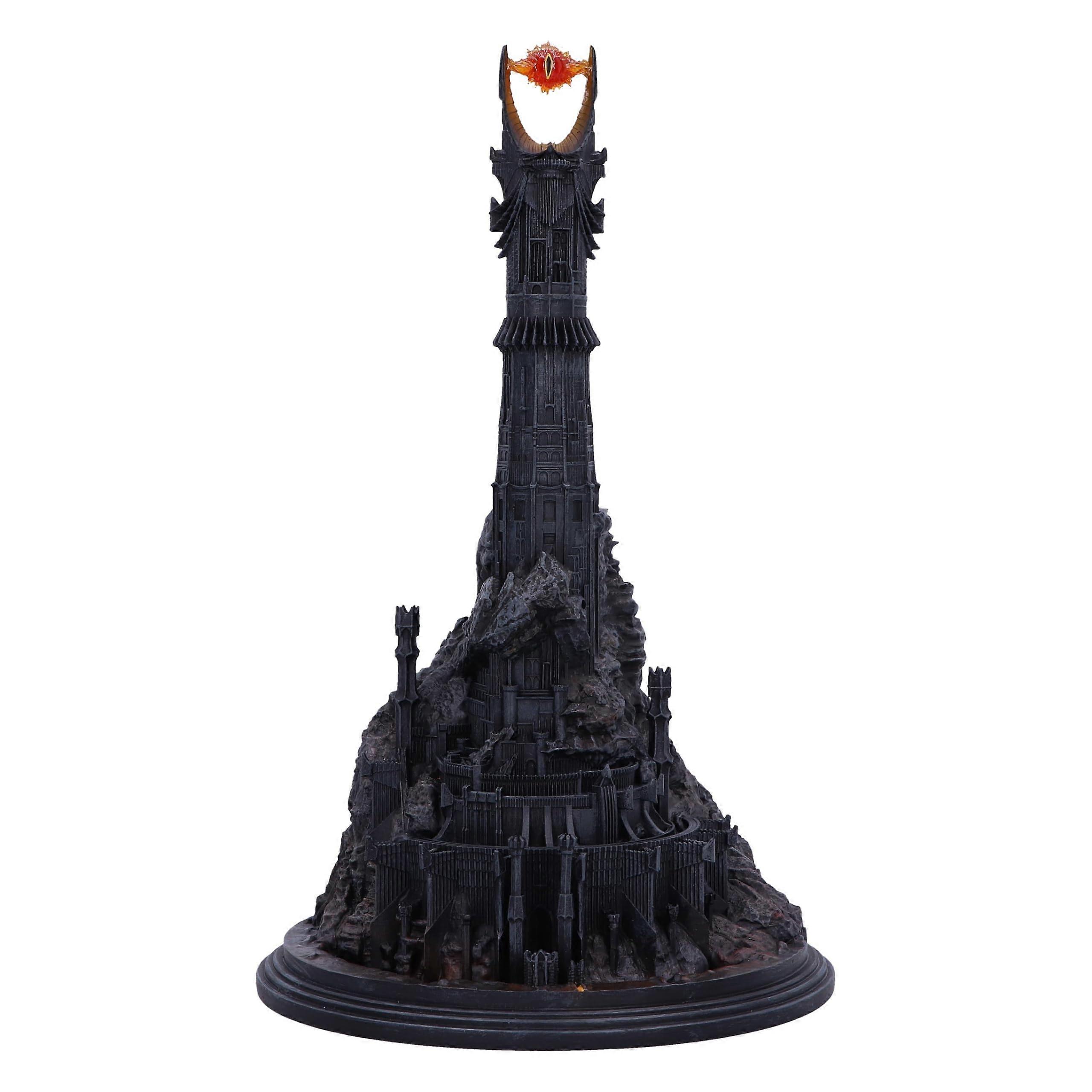 Black Incense Burner for Aromatherapy and Meditation 26.5cm