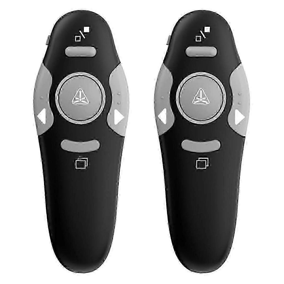 JiaWei Presentation Clicker Trådløs Presenter Ekstern Clicker for PowerPoint Presentasjon Fjernkontroll, PPT Powe VTt