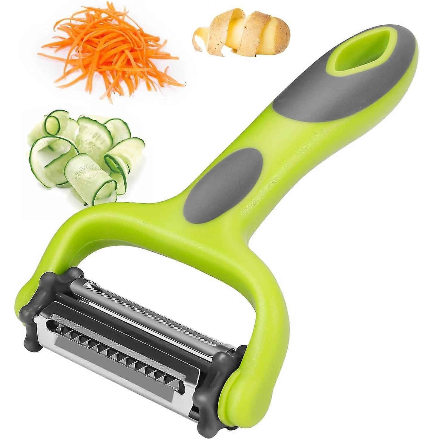 For the kitchen, 3 of them are multi -functional vegetables fruit and peeling (Y robbing, slice peel and julienne peel)