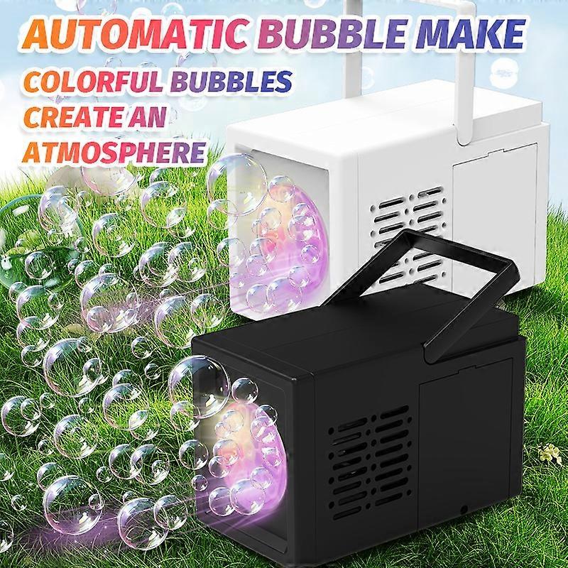 10-Hole Bubble Machine - Outdoor Party Toy (Without Battery)