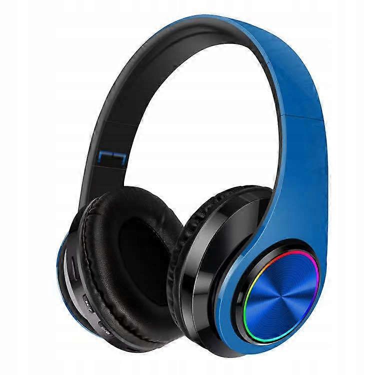 Wireless Headphones B39 Bluetooth Mp3 On-ear Microphone Rgb For Child