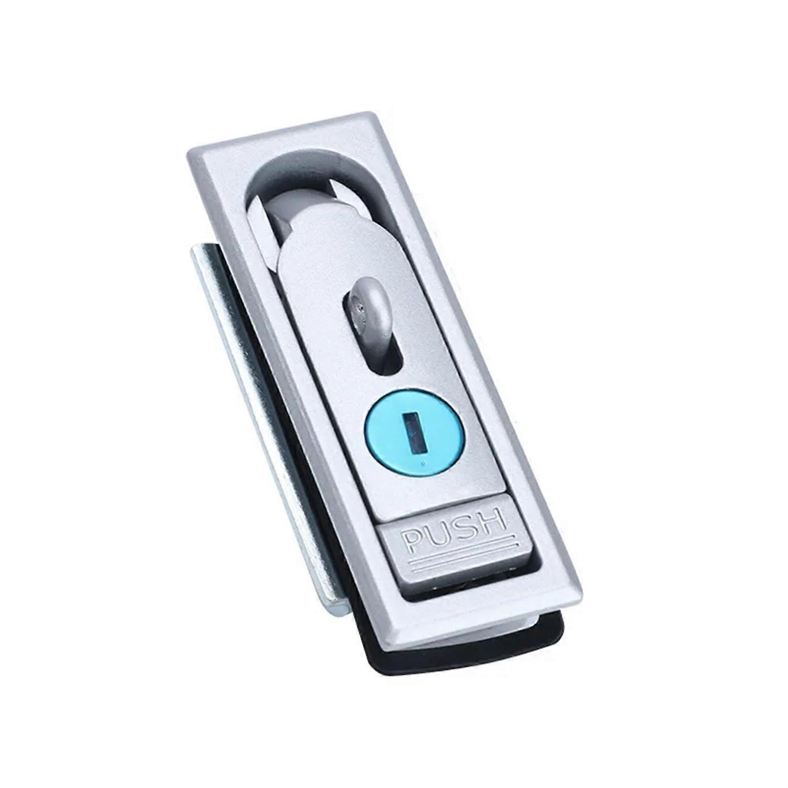 Mechanical Cabinet Door Lock MS7131 Distribution Box Cabinet Door Lock Square Switch Cabinet Lock Flat Lock 1Pcs