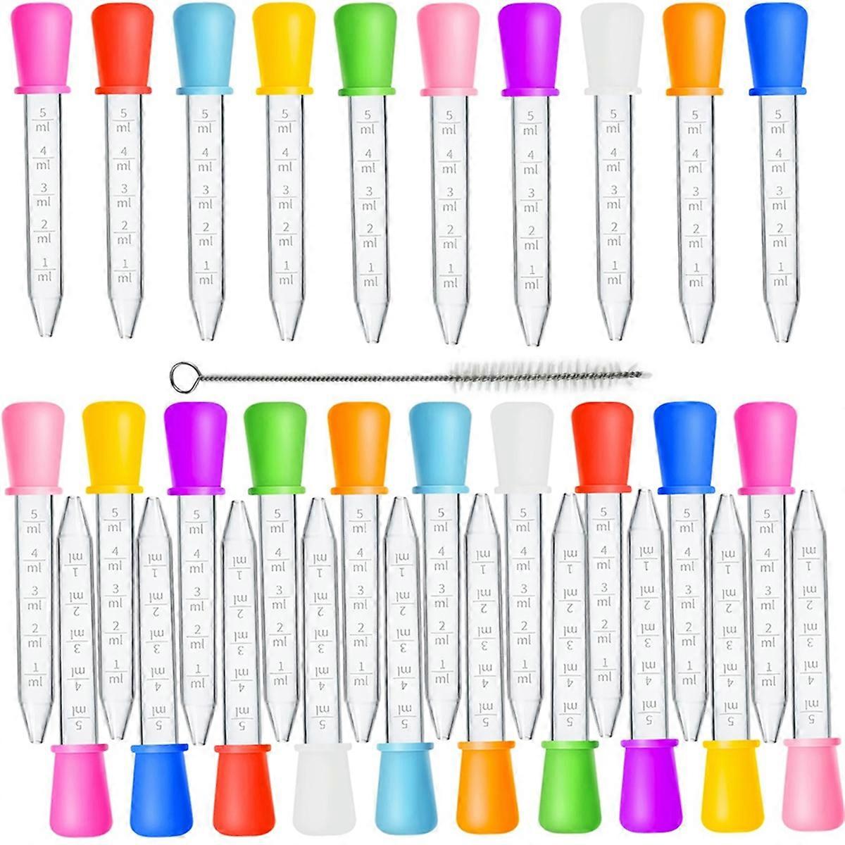 Liquid Droppers with Silicone Pipettes,Small Plastic Eye Dropper
