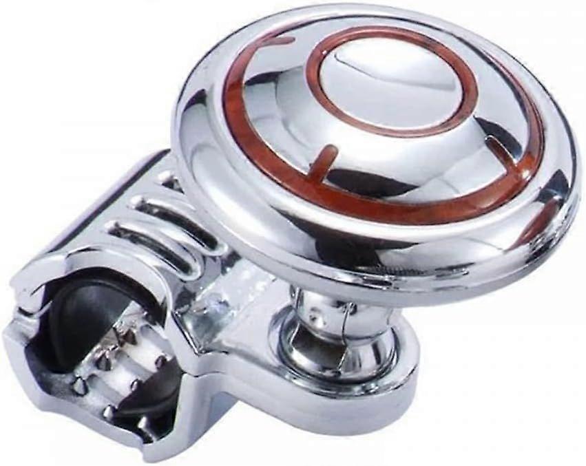 Steering Wheel Rotation Button, Car Steering Wheel Ball 90 Rotating Electric Steering Wheel Grips for Trucks Tractors Lawnmower Car