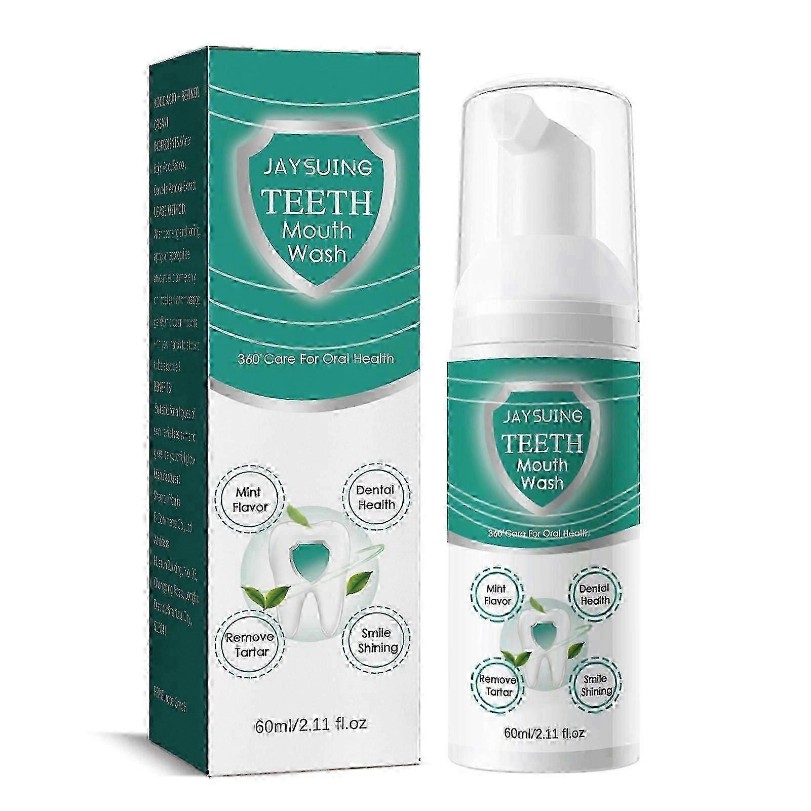 Aqa歯うがい薬360ケアホワイトニング歯クレンジングフォーム女性男性用