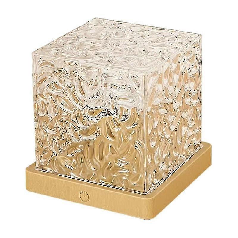 Lampe Aurora Northern Lights, lampe Wave-Cube, projecteur, 16 lumières colorées à effet de vagues pour chambre à coucher (B) - comme illustré