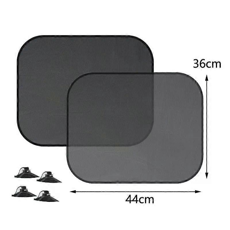 New 4PCS Car Window Sunshade Cover Block for Kids Car Side Window Shade Cling Sunshades Sun Shade Cover Visor Shield Screen Hot