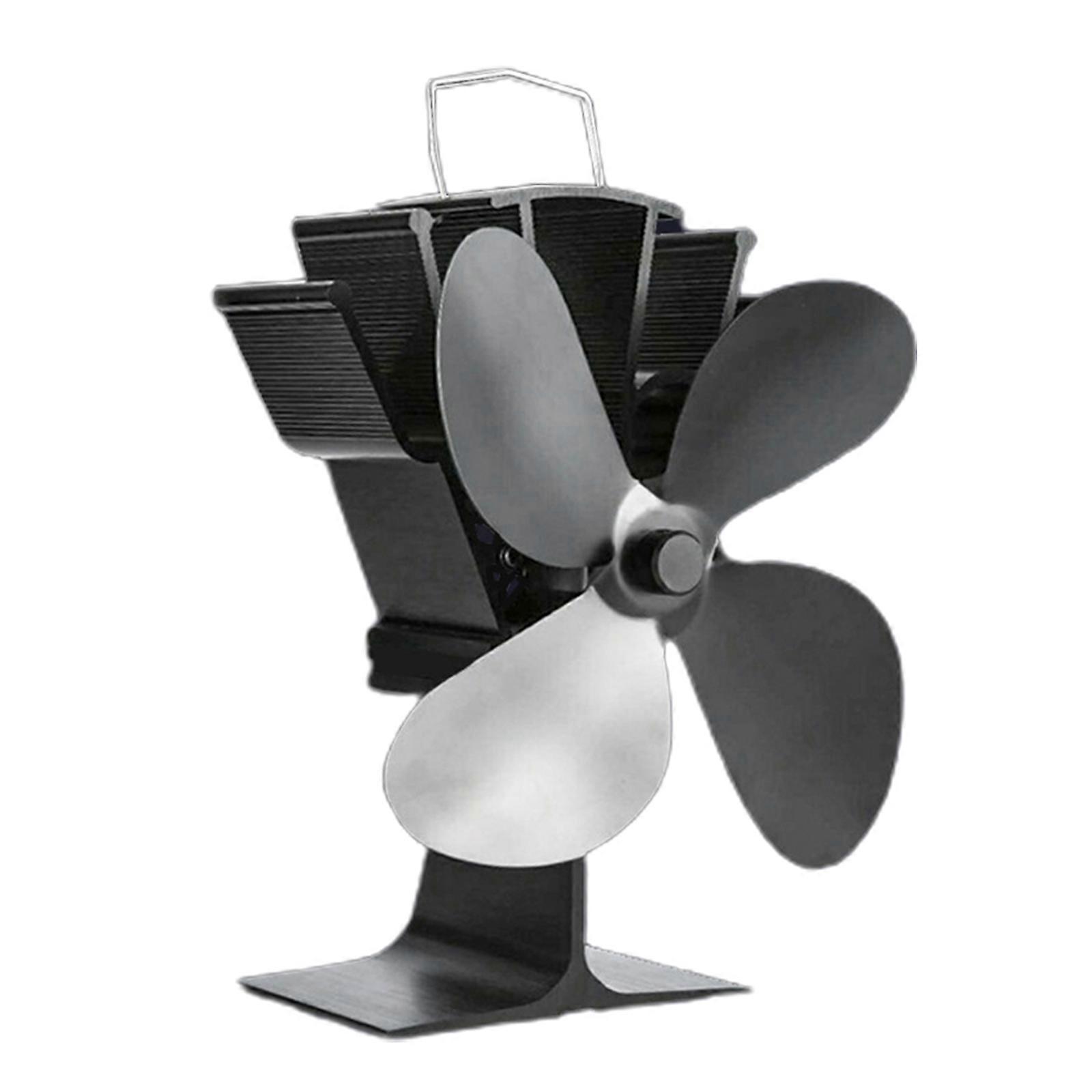 Quiet Operation Heat Powered Fan Log Burners Home Fireplaces Fan Thermal Power Stove Fan Perfect for Comfortable Heating Multicolor