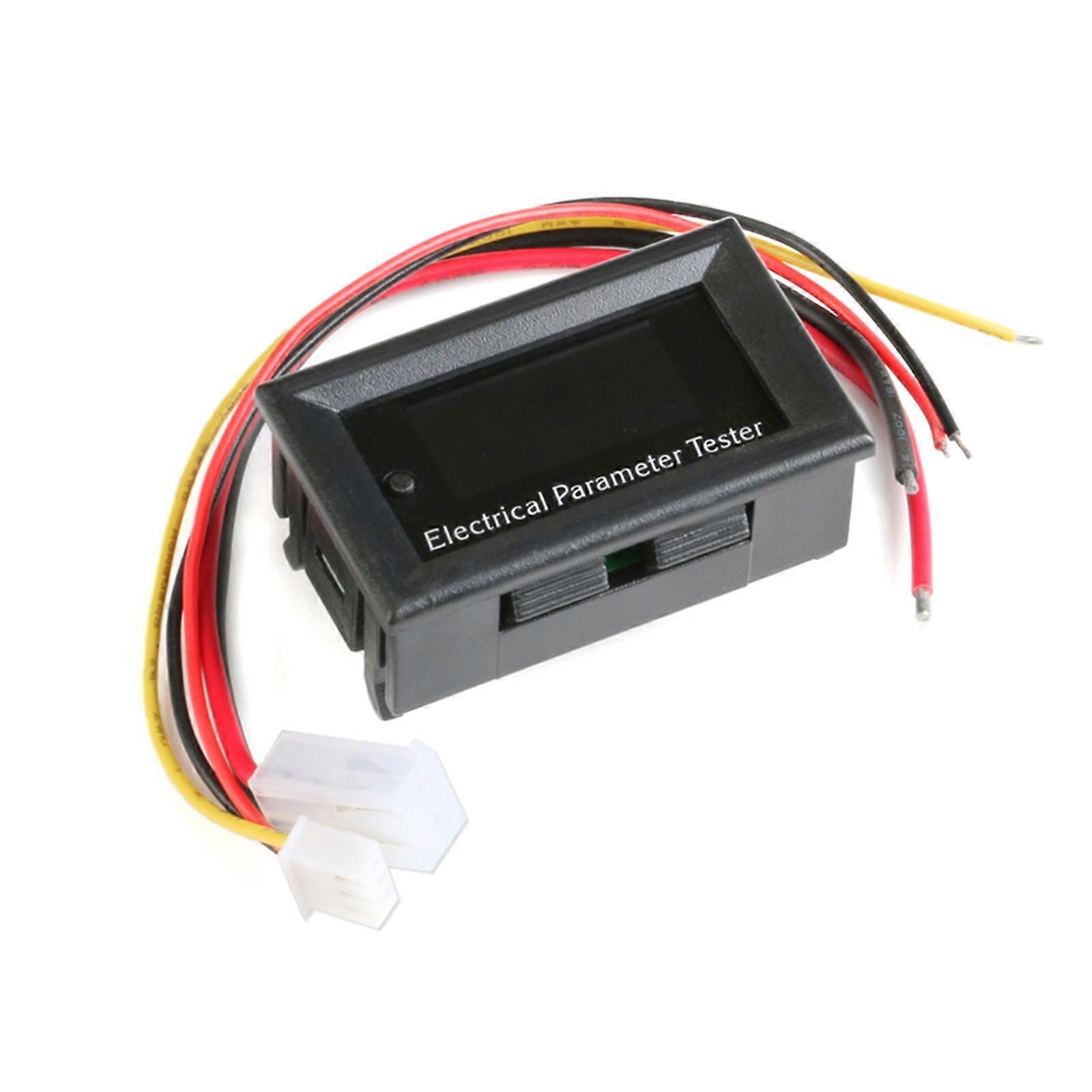 7 in 1 Display digitale OLED multifunzione Misuratore di parametri elettrici Tensione Ampere Corrente Potenza Tester di energia 33V / 3A
