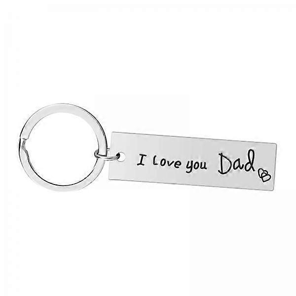 Stainless Steel Keychain Bundle for Dad - Unique Father's Day Present