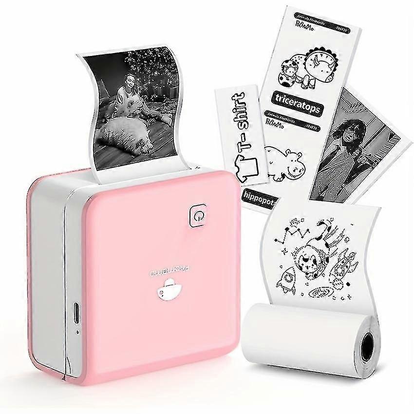 Phomemo M02pro 300dpi Photo Printer - Thermal Bt Portable Mini Mobile Printer Compatible With Ios &
