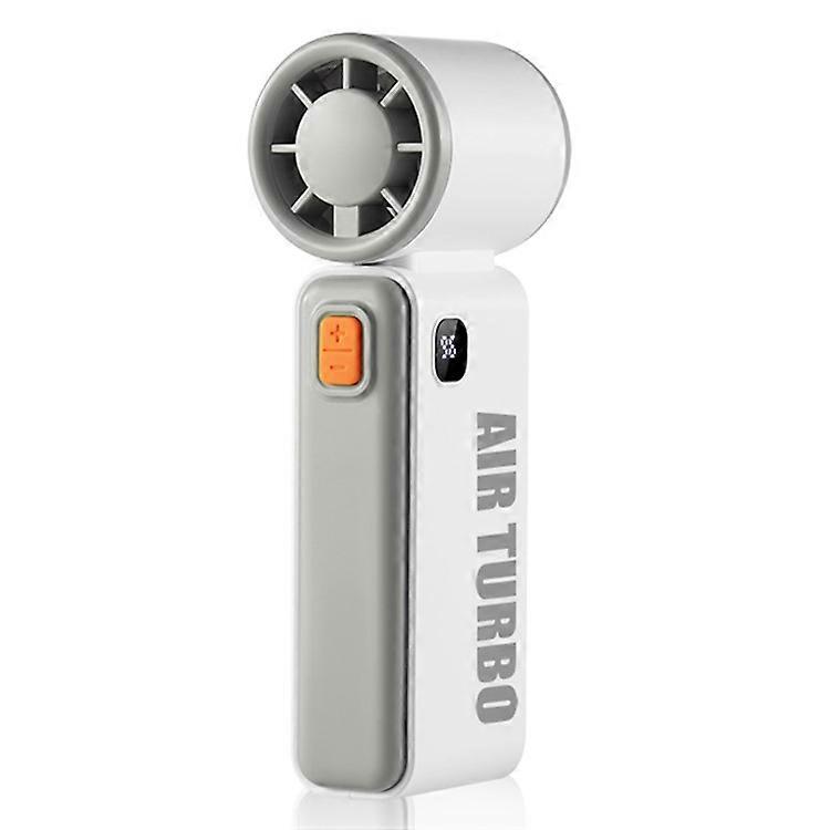 WH-14 Portable Mini Turbo Fan 19500RPM High Speed 100 Speed Adjustable Rechargeable Fan with Digital Display
