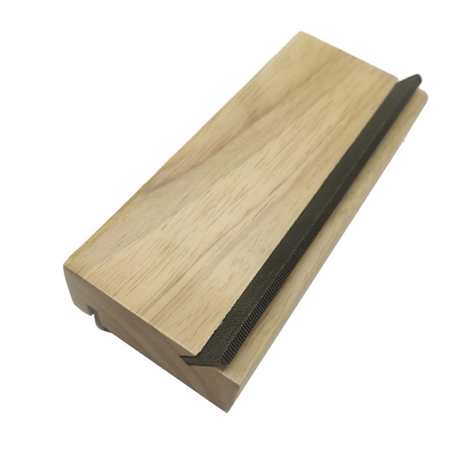 Guitar Fret Beveling File Fret End Dressing Tool Sanding Leveling File 35 Degree and 90 Degree Guitar File Tool