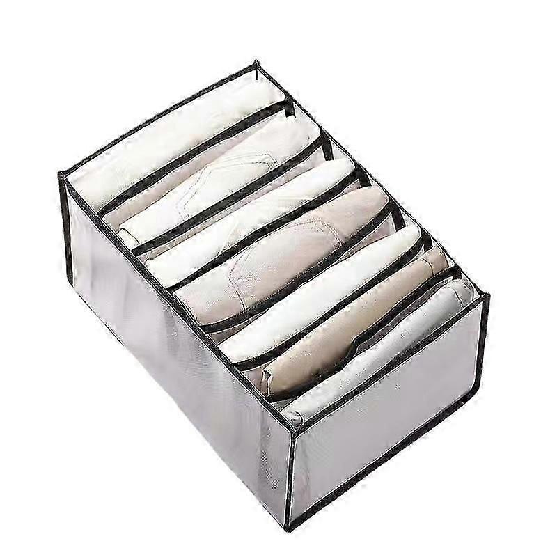 Mesh Folding Drawer Type Mesh Pants Storage Box Jeans Storage Bag