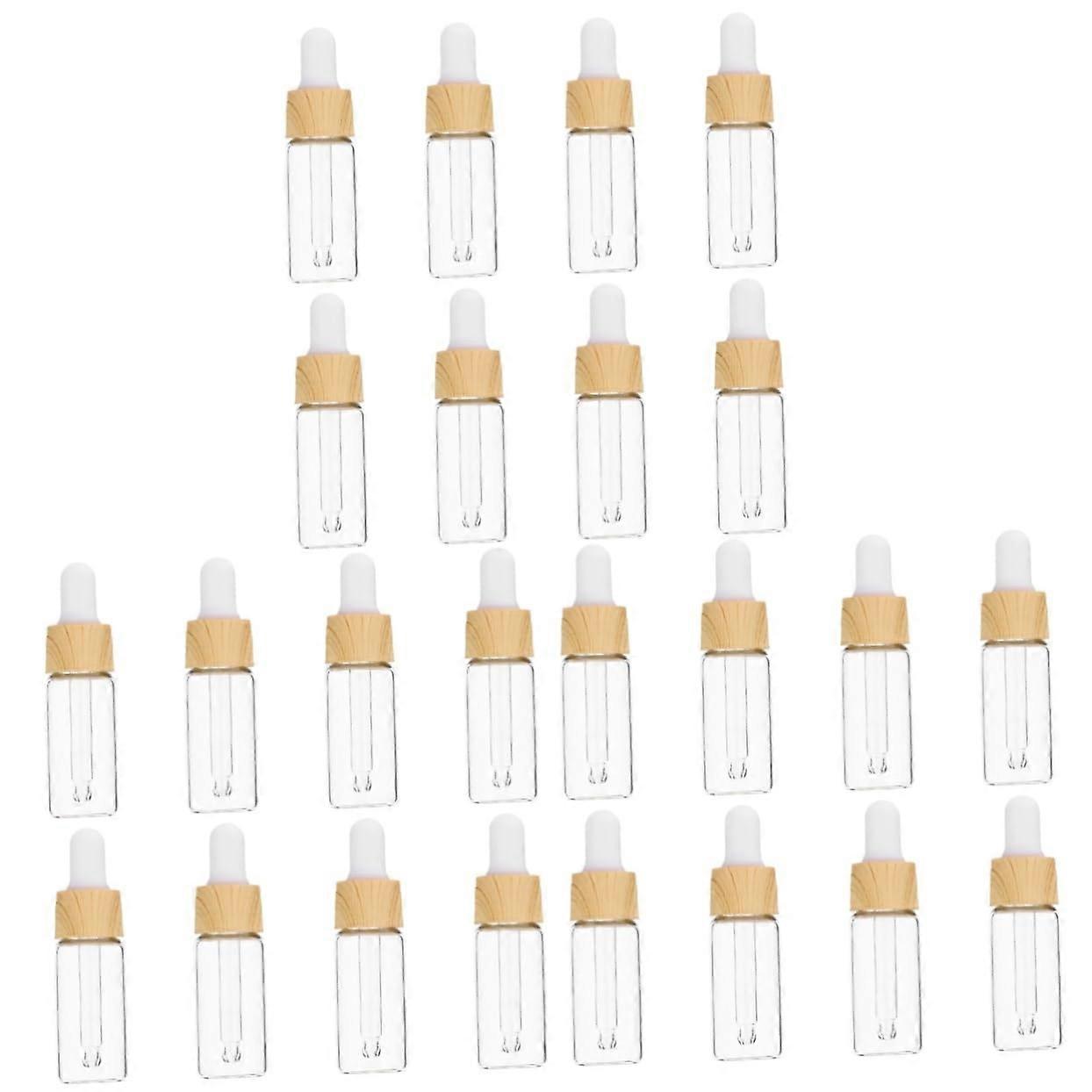 3sets huile essentielle compte-gouttes bouteille rechargeable de voyage pour huiles parfum plus 8pcs3