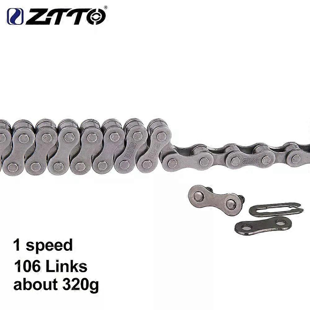 con Bicycle Silver Chain 7s 8s 9s 10s 11s 12s Speed Chain High Quality Durable Single Speed Chain with Missing Link Connector