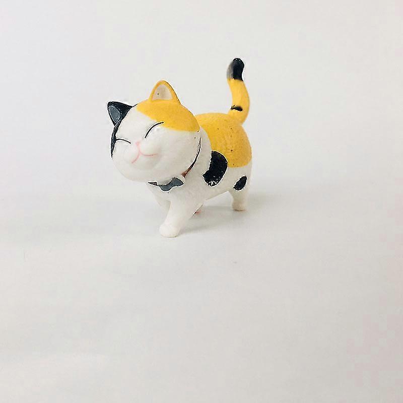 5 قطع لطيف ميني PVC المنمنمات اليابانية جرس القط دمية شخصيات لعبة الإبداعية الحرف اليدوية الحلي الحرف المنزلية الحرف 2025