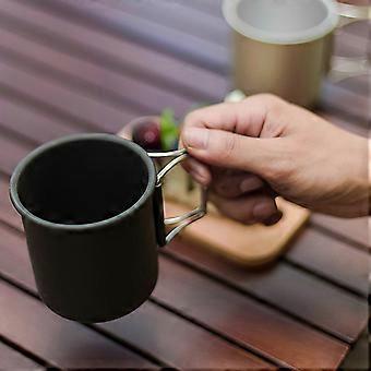 250ml Camping Aluminum Alloy Water Cup Tea Cup Coffee Mug with Foldable  Handles for Outdoor Camping Hiking Backpacking Picnic | Fruugo UK