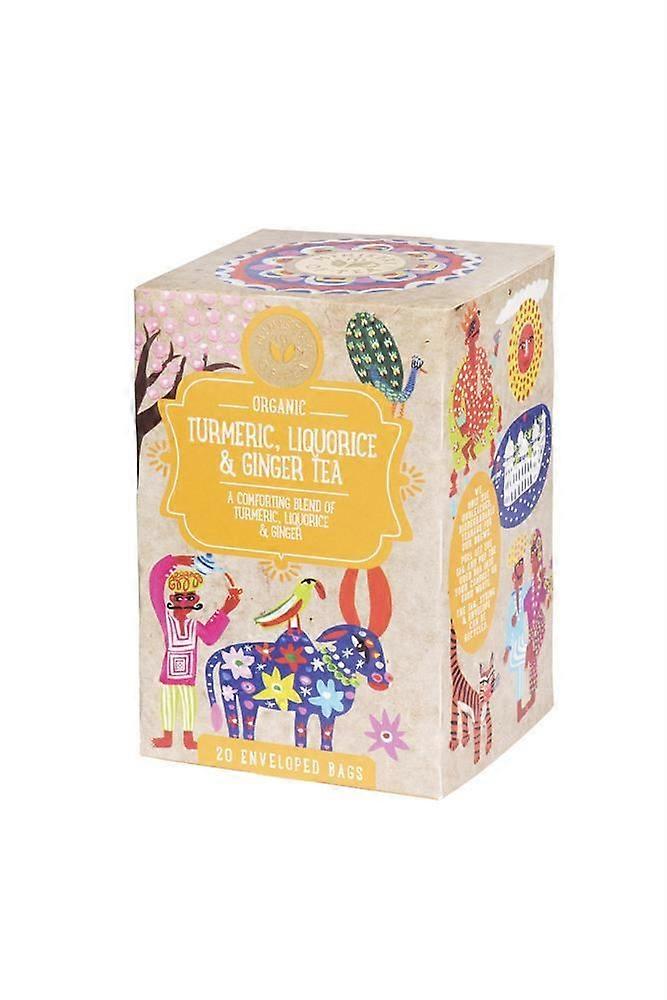 Ministry of Tea Organic Turmeric Liquorice and Ginger Infusion Tea 20 bags