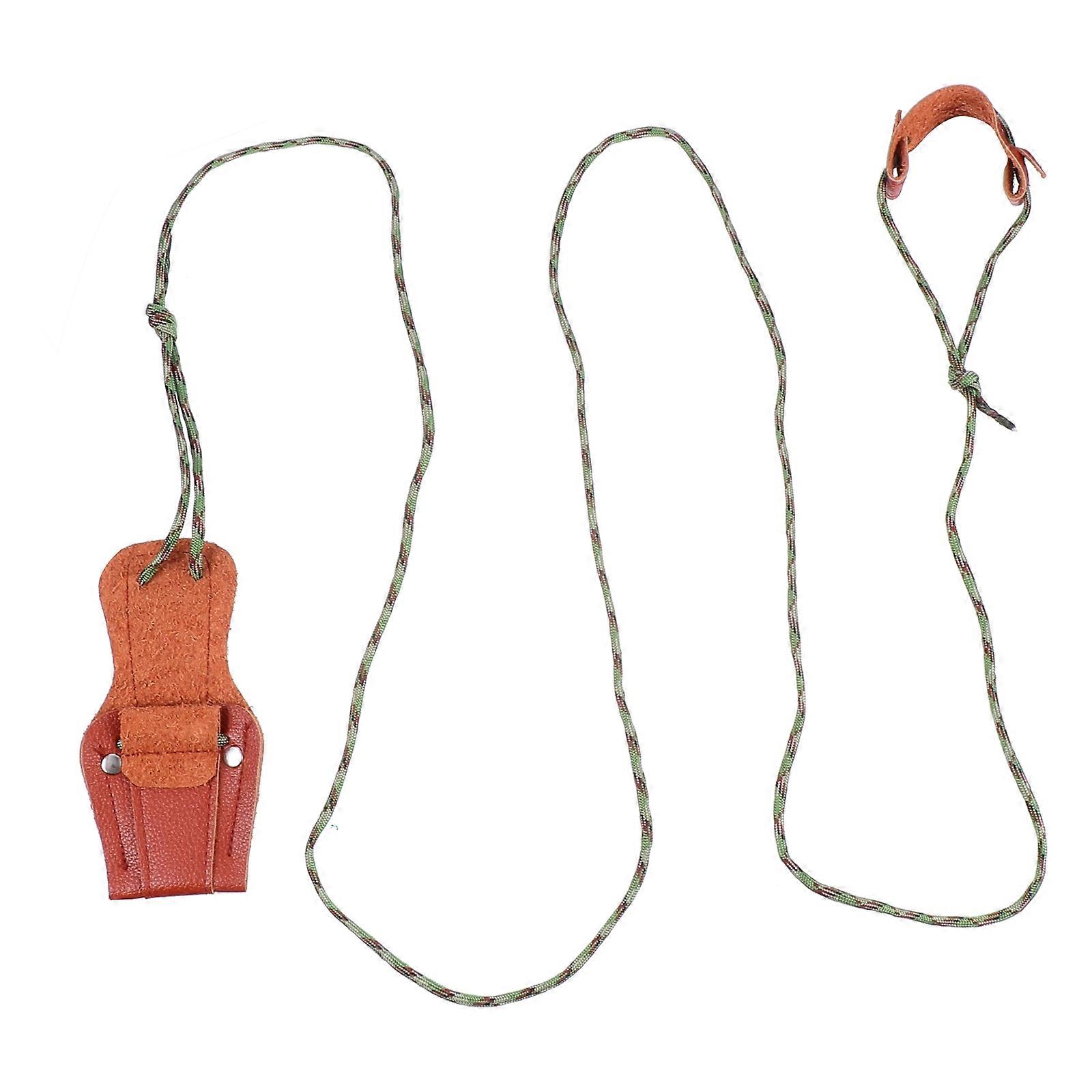 Longbow String Professional Recurve Stringer For Bow Accessory With Brown Color And Safety Protection 1Pack