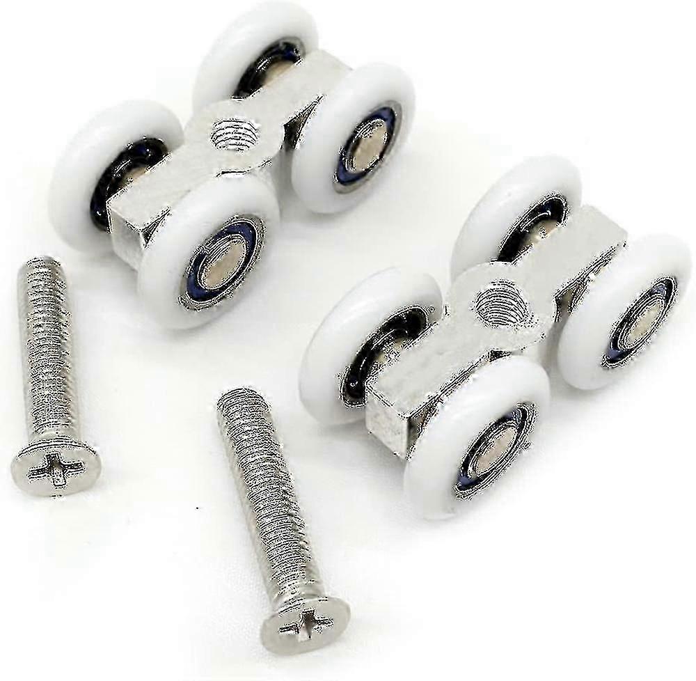 2-Pack Glazen Schuifdeur Rollers
