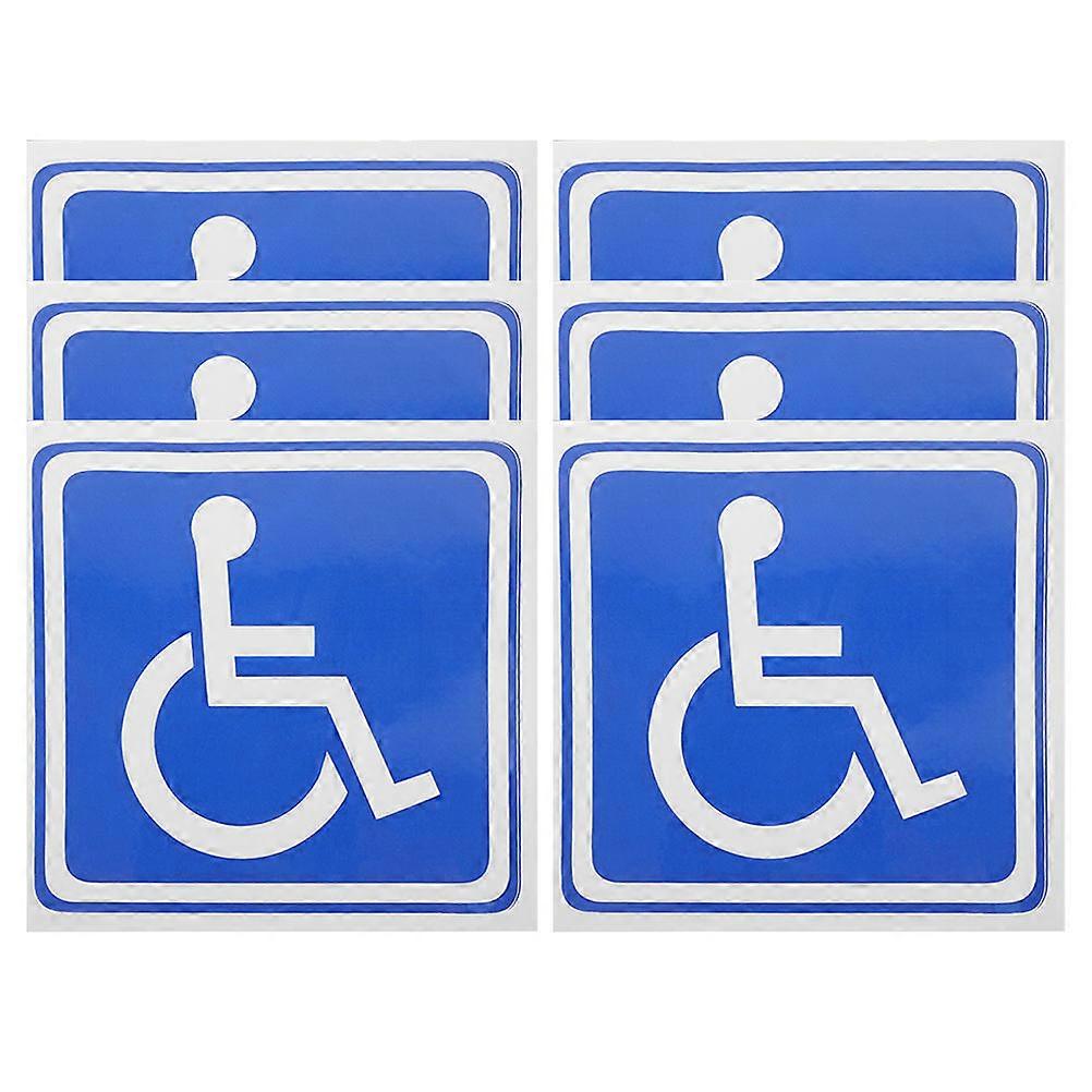 Accessible Parking Markers for Cars, Sturdy and Clearly Visible
