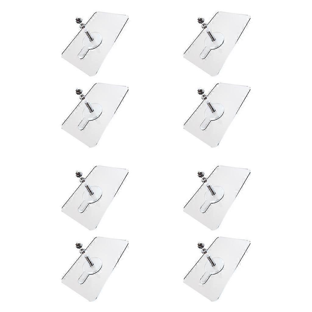 Adhesive Wall Hooks No Drill No Trace for Bathroom Kitchen