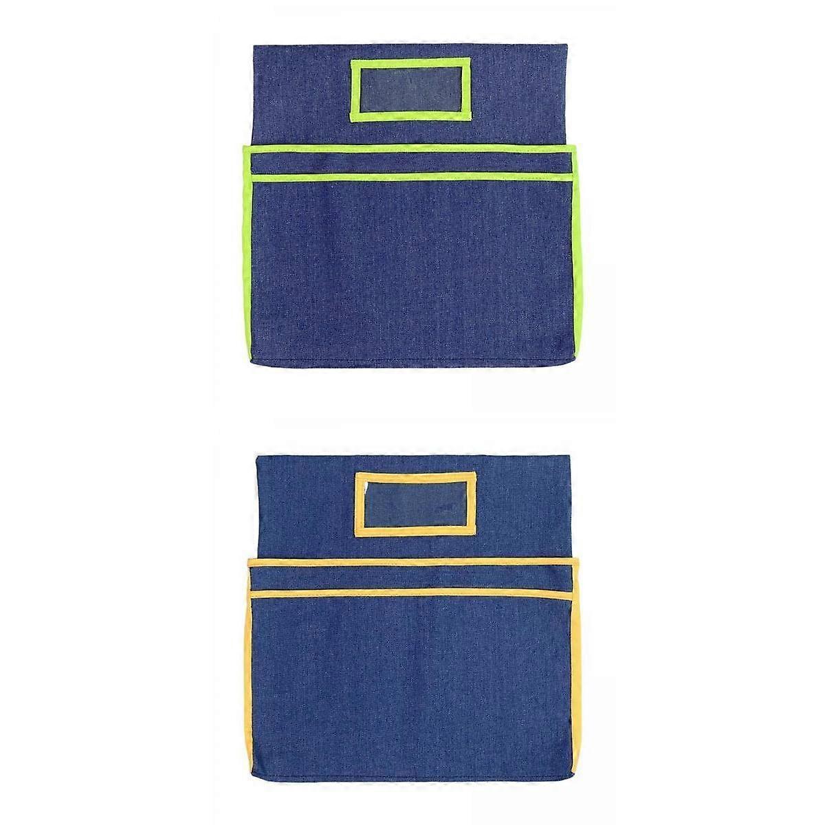 2x Premium Pockets Stuff Caddy for Assignments Document Dorm