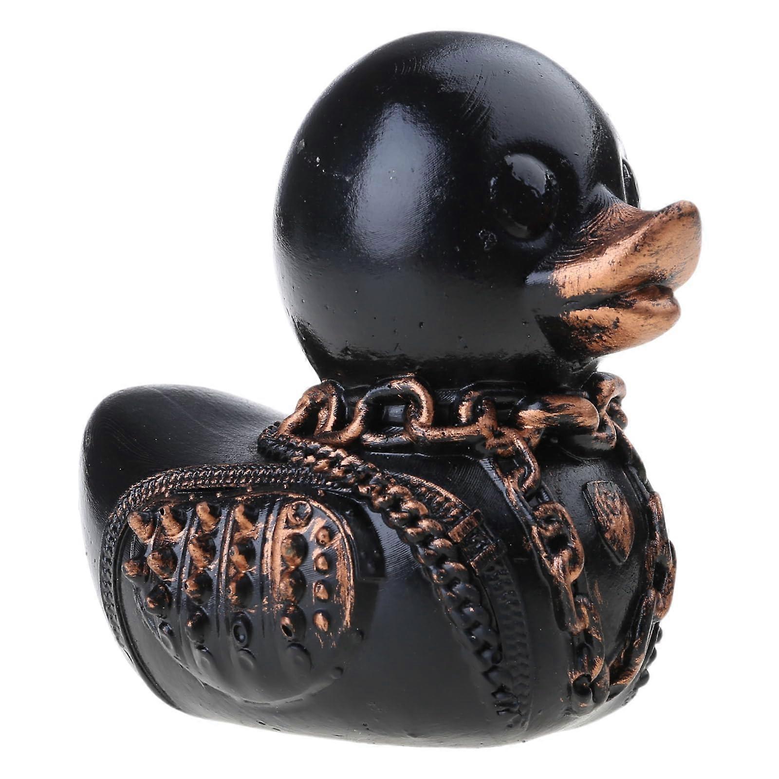 Unique duck statue desk sculpture animal figure satanic duck punk duck for rock and music enthusiasts Ref: 2339