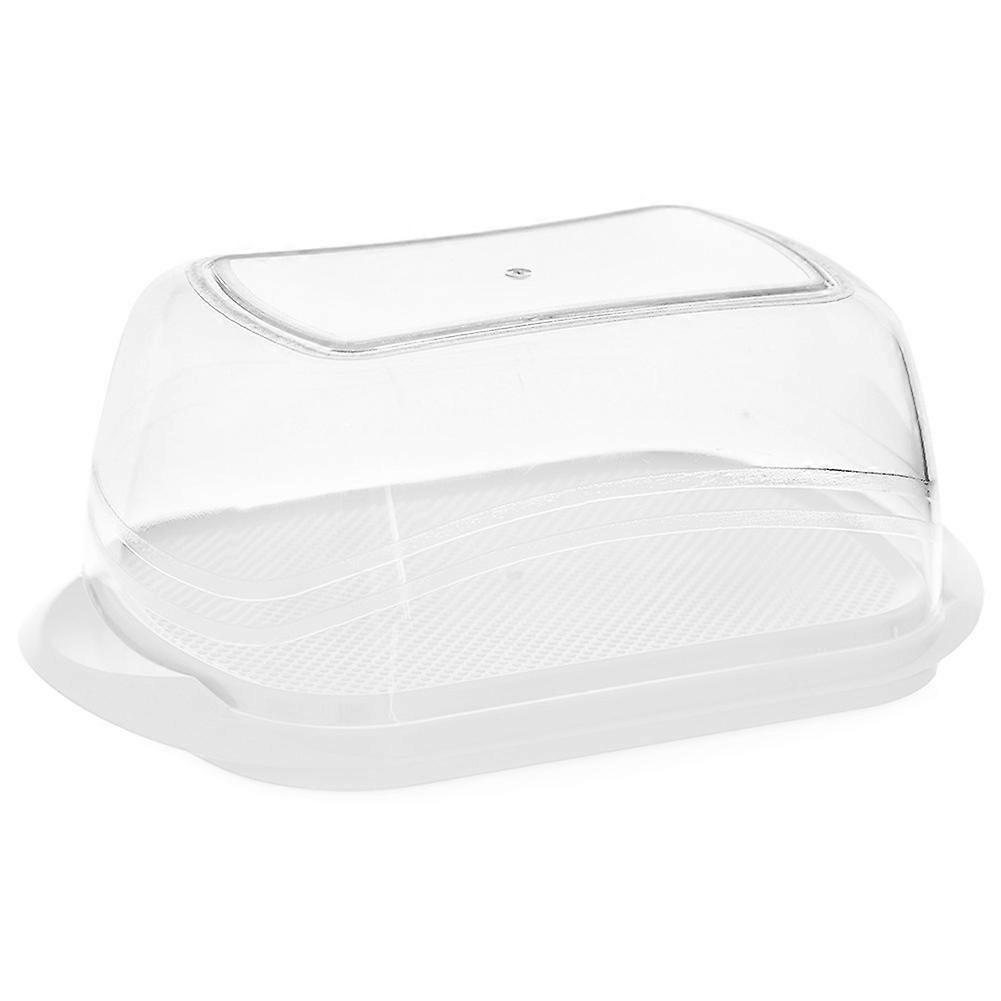 Transparente Butterform aus Kunststoff