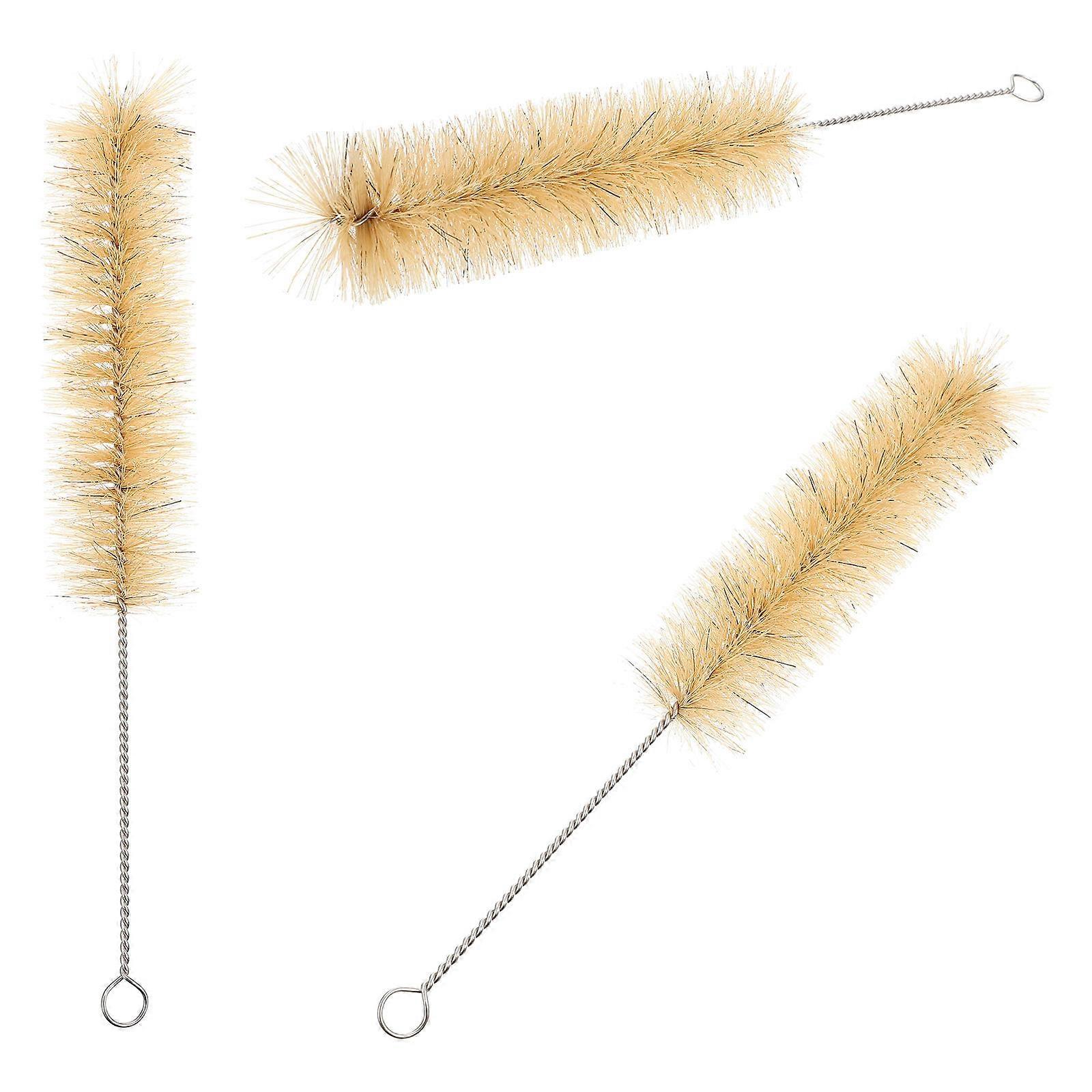 3pcs Durable Bottle Brush with Ergonomic Handle for Cleaning Bottles, Water Cups, Teacups, and Test Tubes – Sturdy Bristles for Hard to Reach Areas