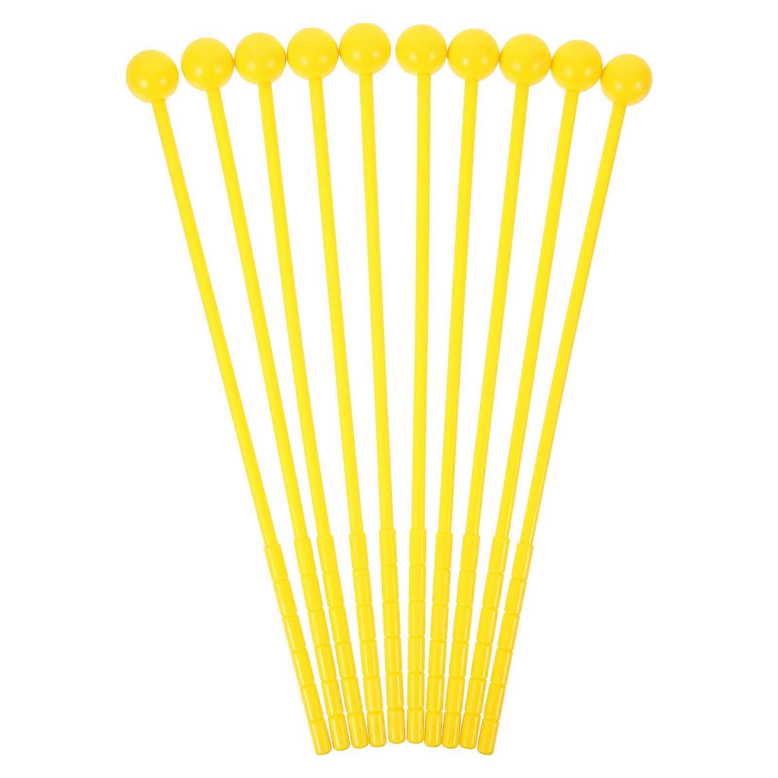 10pcs Durable Tongue Drum Sticks & Percussion Mallets for Marimba, Glockenspiel & Xylophone – Comfortable Grip Design to Reduce Wrist Fatigue