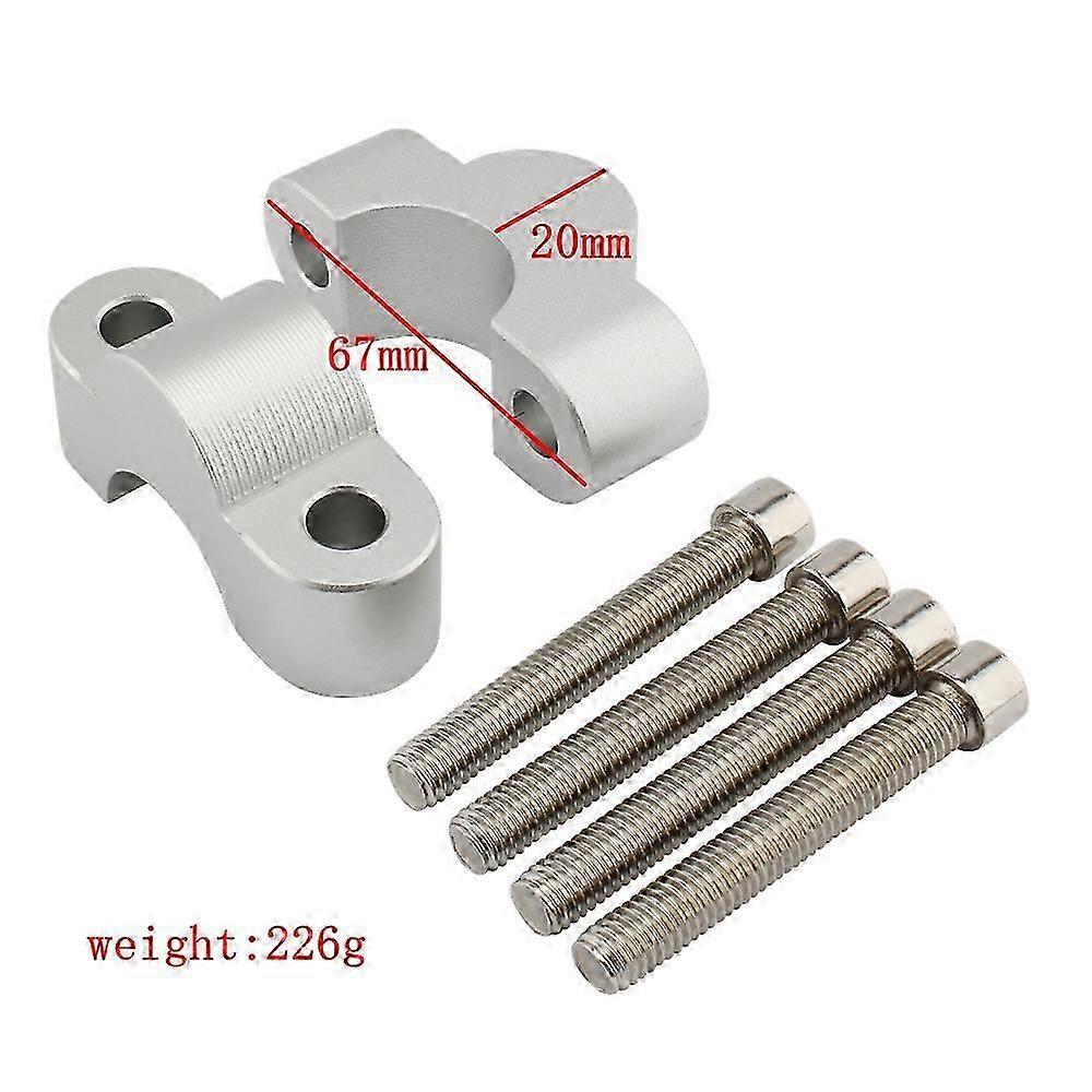 Handlebar Riser Handle Bar Clamp Extend Adapter for Compatible Bikes 2020-2023