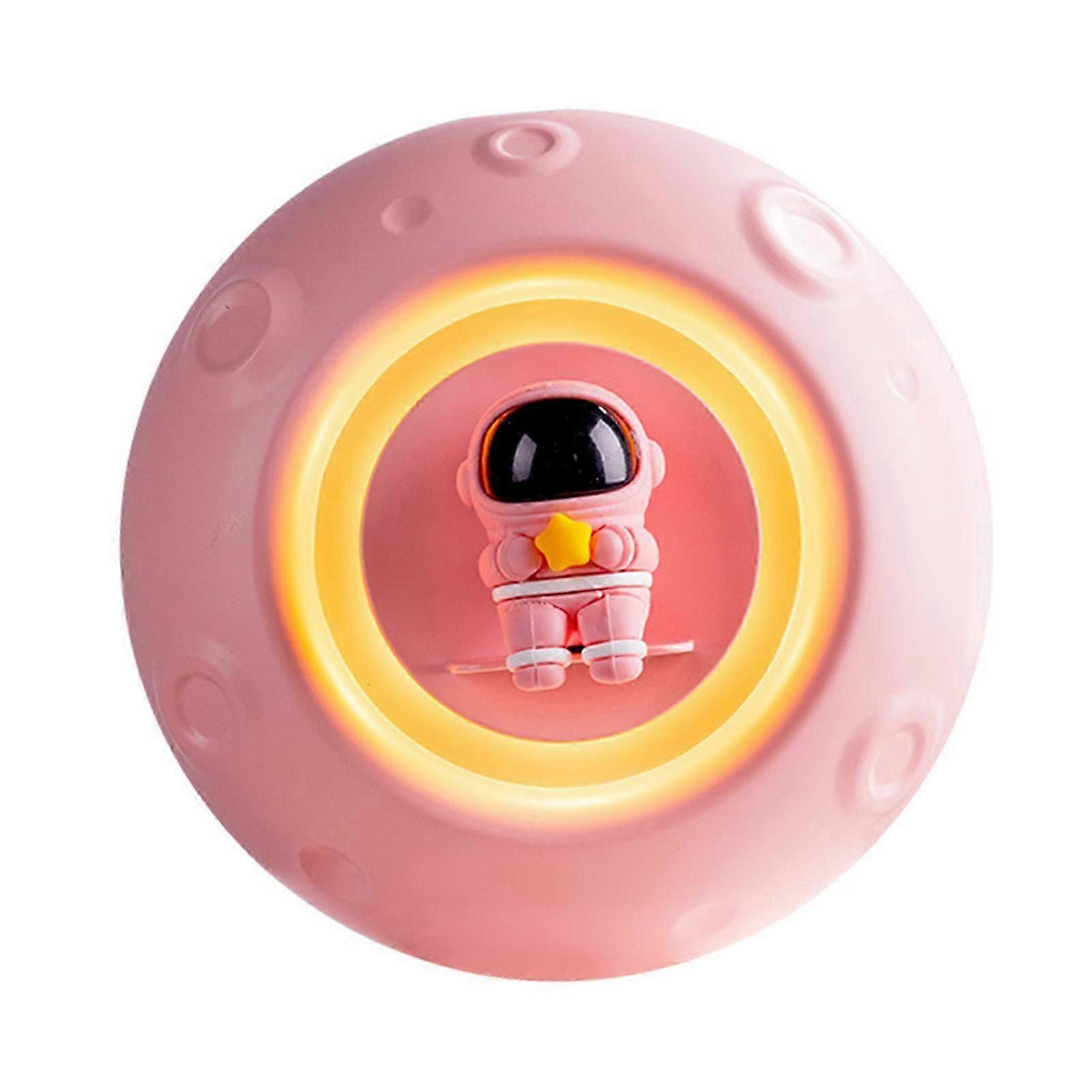 Essential Oil Diffuser Aromatherapy Diffuser with Humidification Timing Scent Diffuser with Astronaut Shaped Night Light Pink