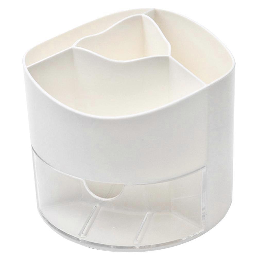 Rotating Organizer Rotatable Pen Storage Holder Office PP Material Rotation 1Pcs