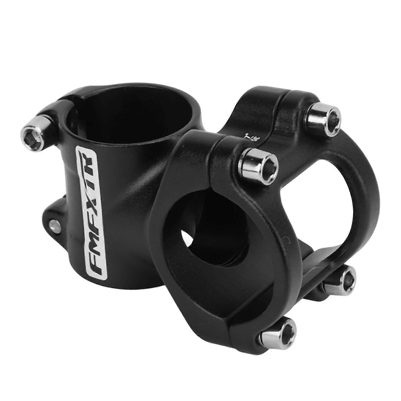 Aluminum Short Bike Stem, Anodic Sandblasting Process, Short Handlebar Riser for Cycling 31.8 x 35mm