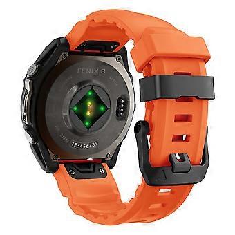 QuickFit 22mm urrem kompatibel til Garmin Fenix 7 Pro / 7 / 6 Pro / 6 Sport silikone håndledsrem