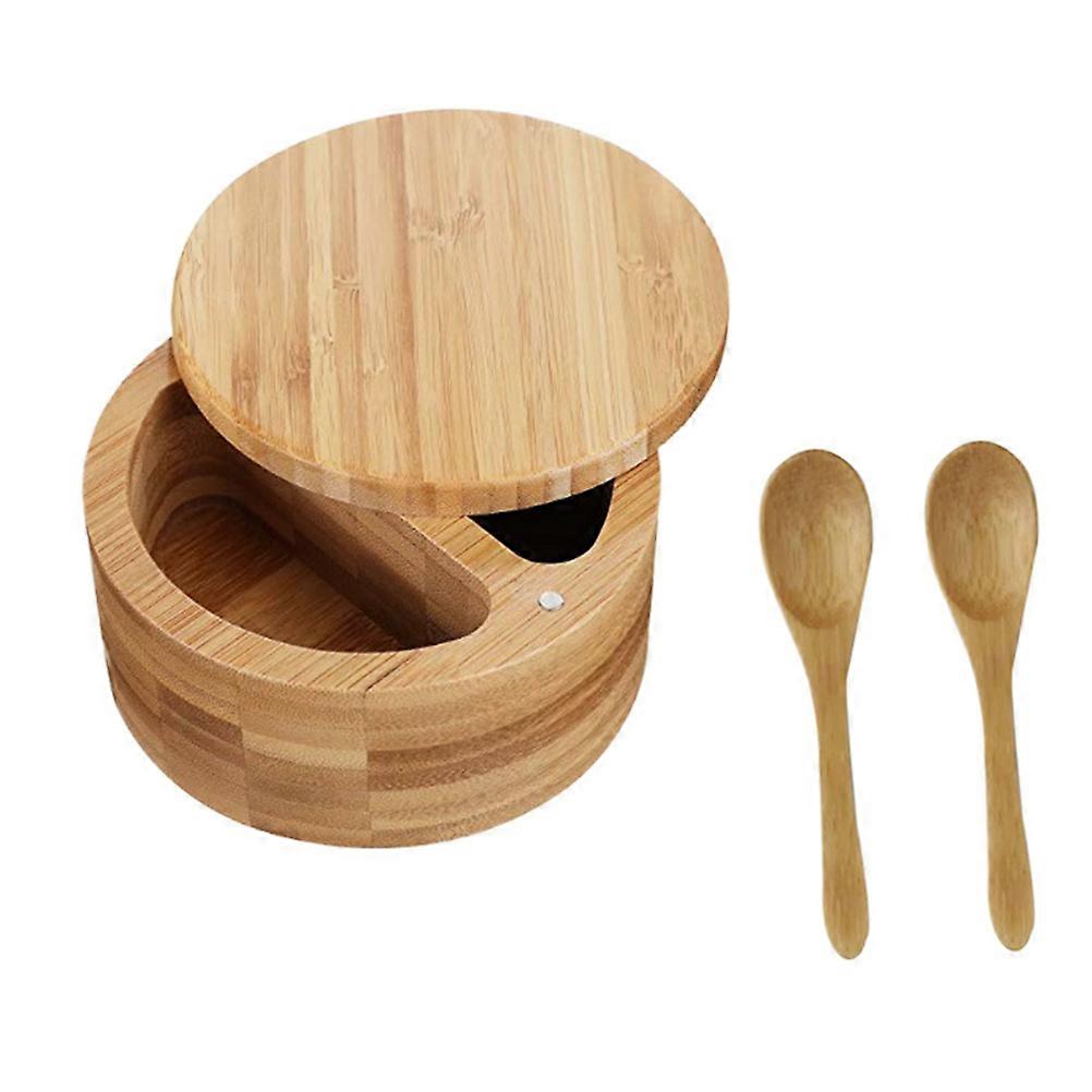 Kitchen Seasoning Jars with Spoons Made of Synthetic Material for Home Use Assorted Color