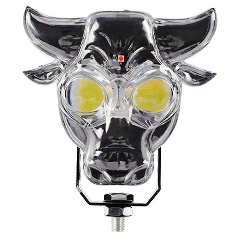 Motorcycle Spot Lights Adjustable Colors PC IP67 2000lm Lumen 1Set