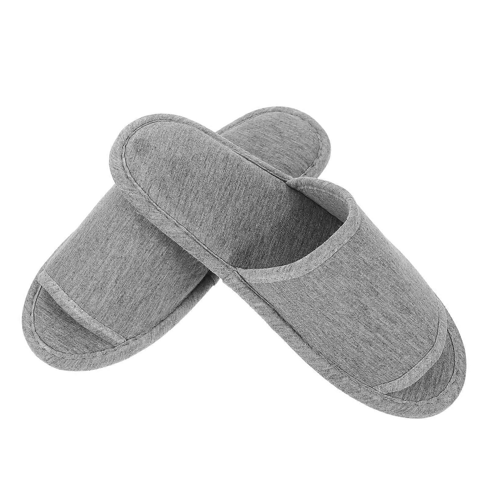 Portable Folding Slippers Travel Open Toe Slippers for Business Trip