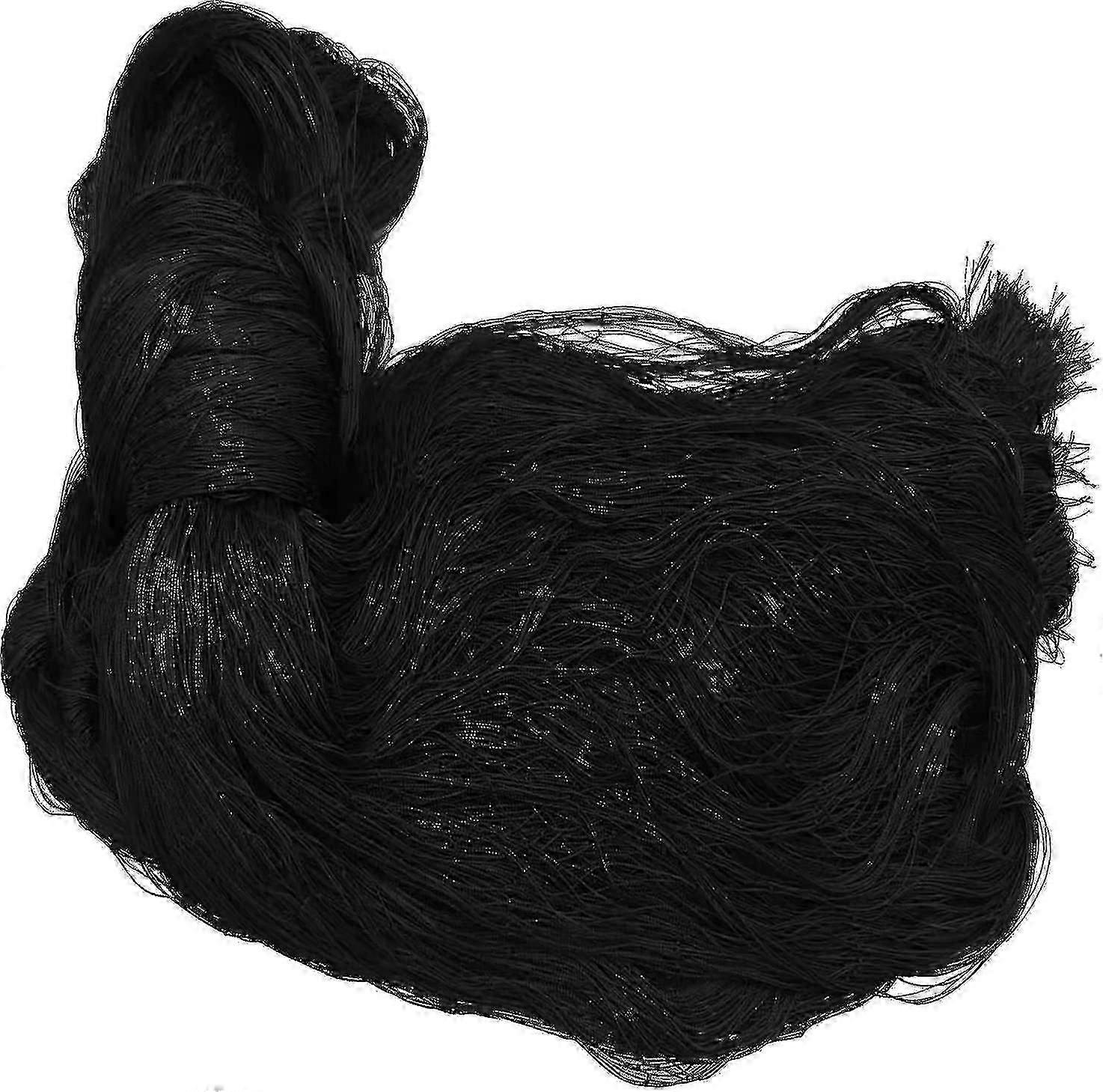 Filet anti-oiseaux noir de 20 m x 5 m, filet anti-oiseaux robuste, filet de volière pour volailles, filet de protection des oiseaux Bantin Banmo