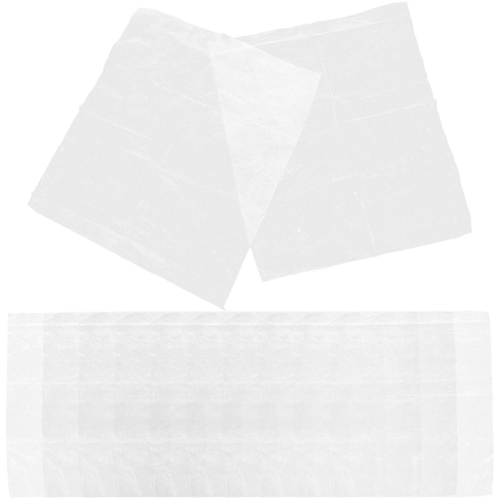 Air Conditioning Filters Screen Reduction Purifier 39x34x0.1cm 12Pcs White