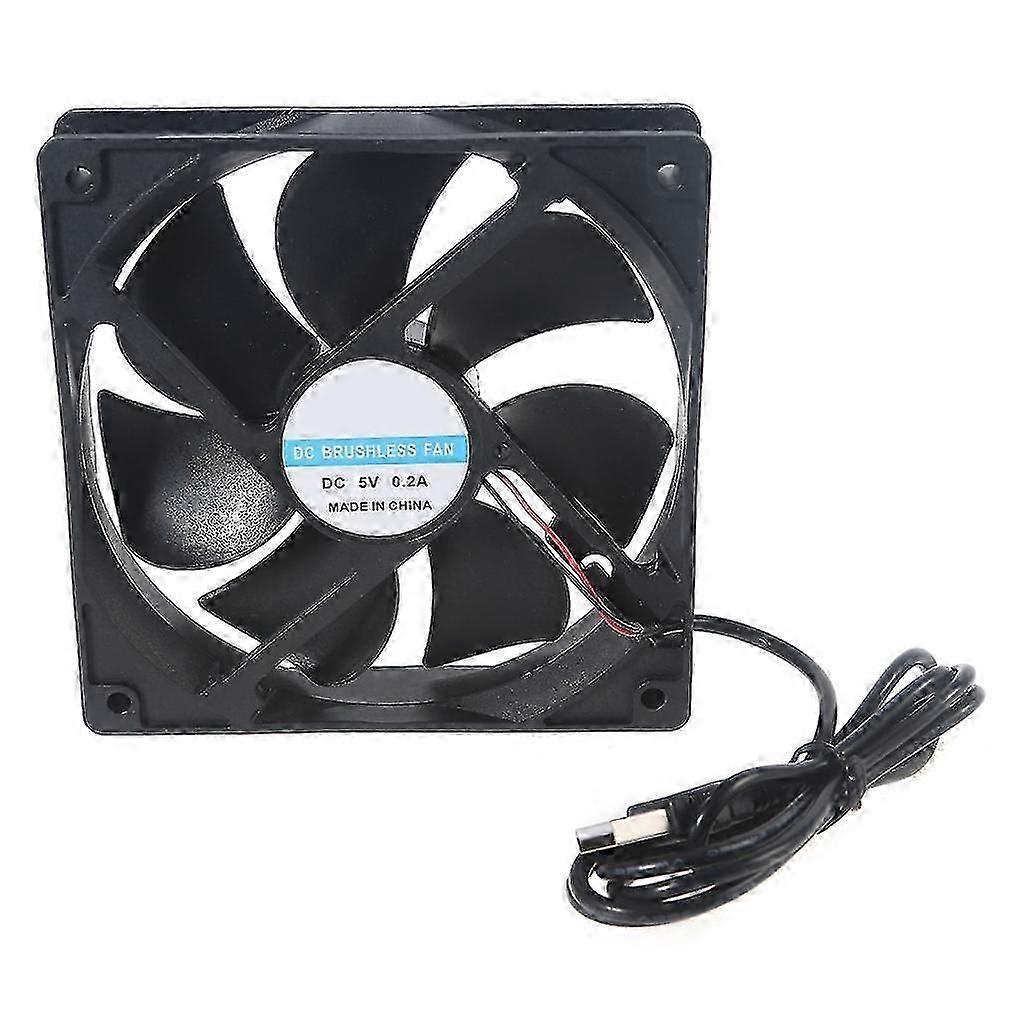 12cm Powerful Cooling Fan For Dc 5v Wireless Pc Cpu Tv Box Graphics Card Cooler