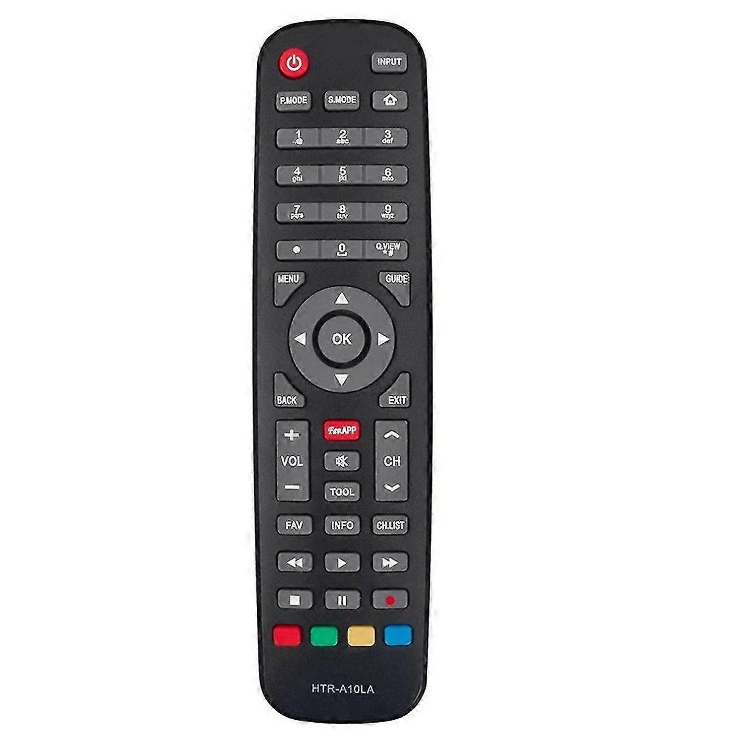 HTR-A10LA Remote Control Replace for Haier TV LE32K6000D LE32K6500DA LE40K6050DP LE40K6000D LE43K600