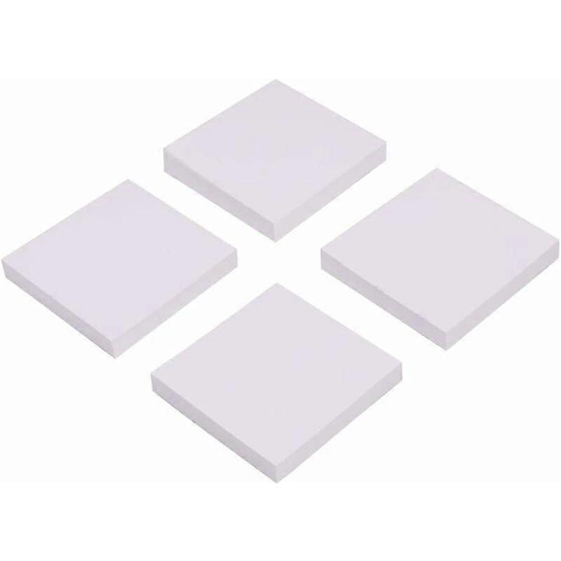 4-pack Super Sticky Notes 3\" x 3\" 100-Page Office Notes (White), useful and practical.