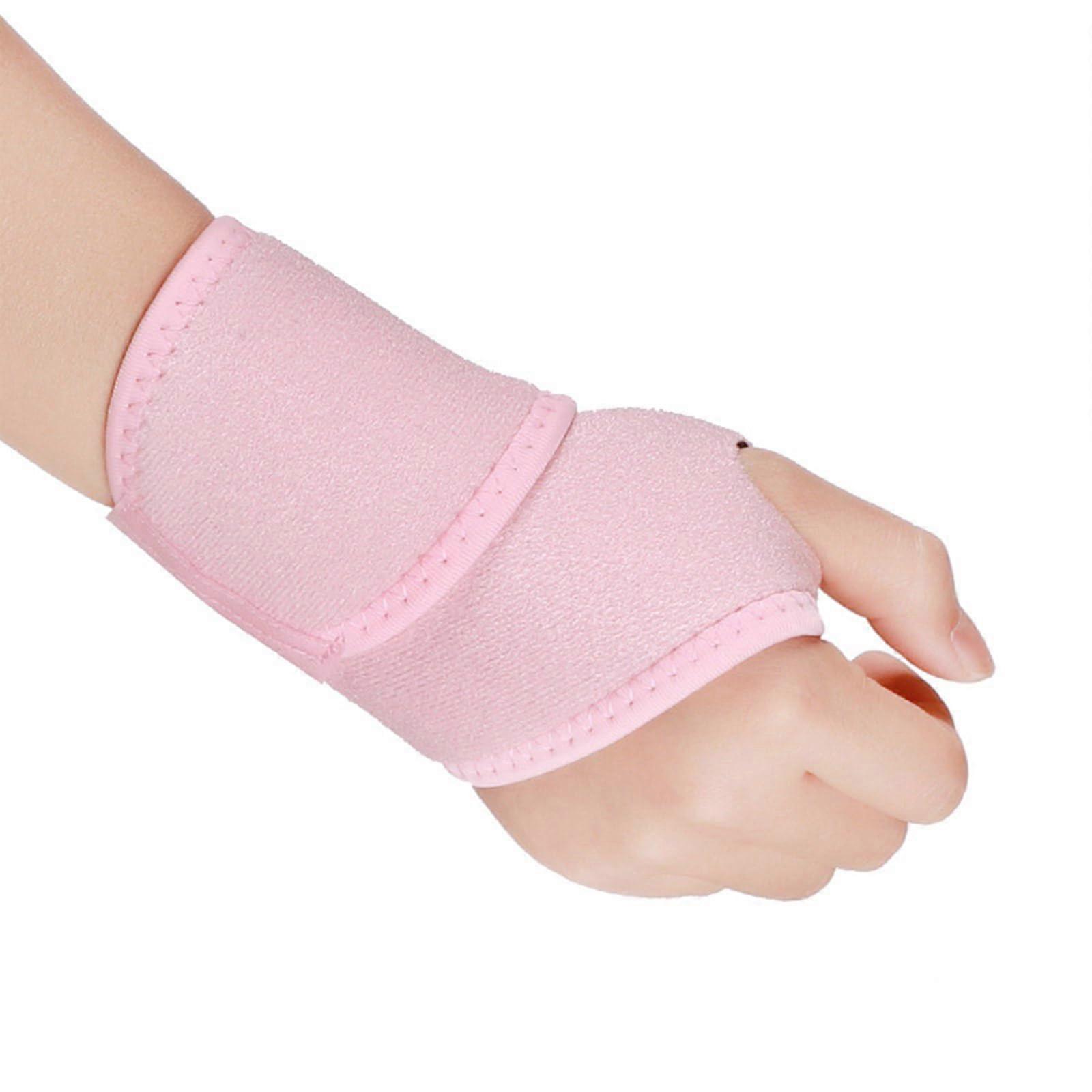 Wrist Brace 2-Piece Adjustable Breathable Elastic Wrist Wrap And Compression Sleeve For Fitness And Basketball