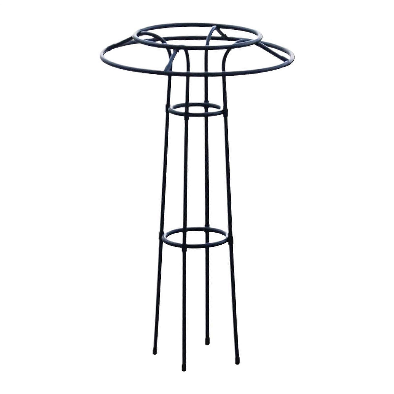 Garden trellis, metal garden grid, flower tower frame, umbrella design, stable vertical structure, 105 cm/41.34 inches, for greenhouses, balconies.