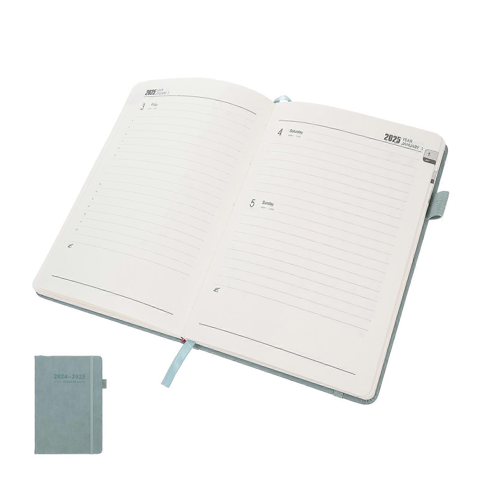 Work Notepad Daily Use Note Pads For Office Work Travel Rectangular Shape Imitation Leather 1Set