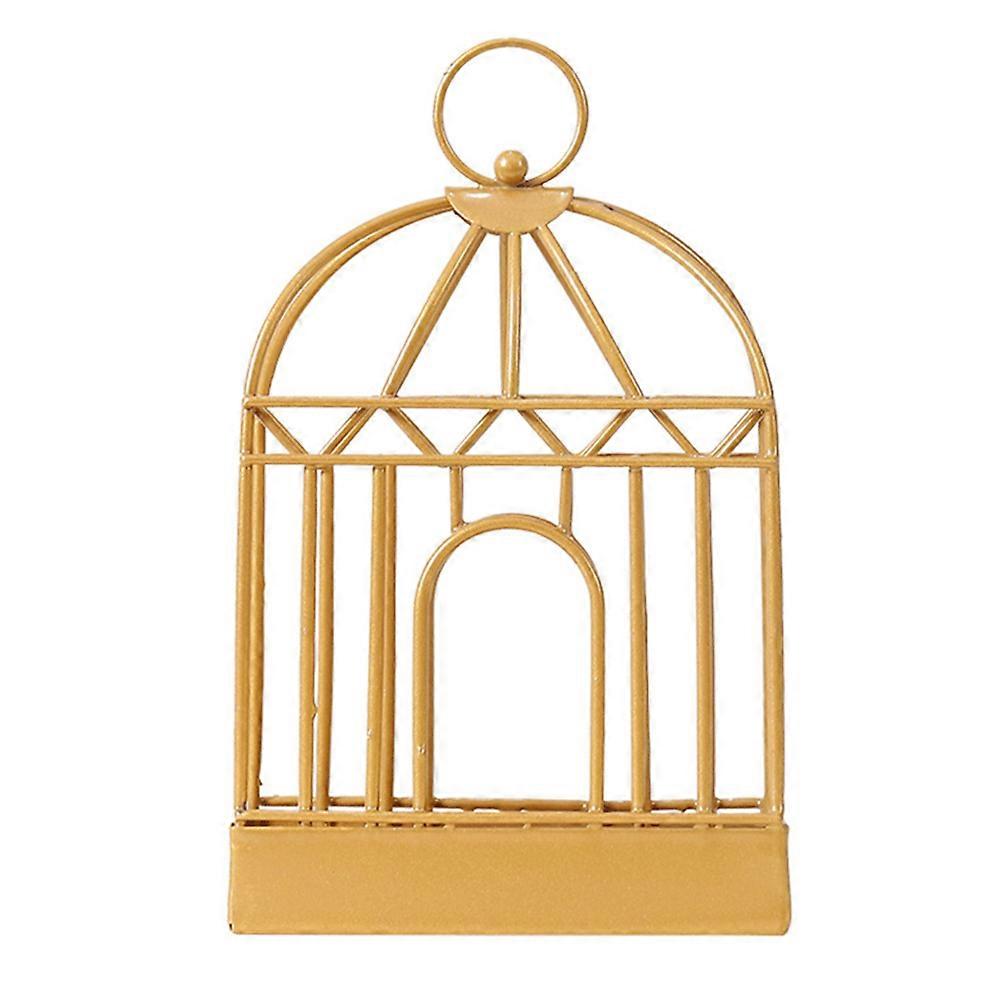 1Pc Creative Birdcage Holder Nordic Iron Bracket