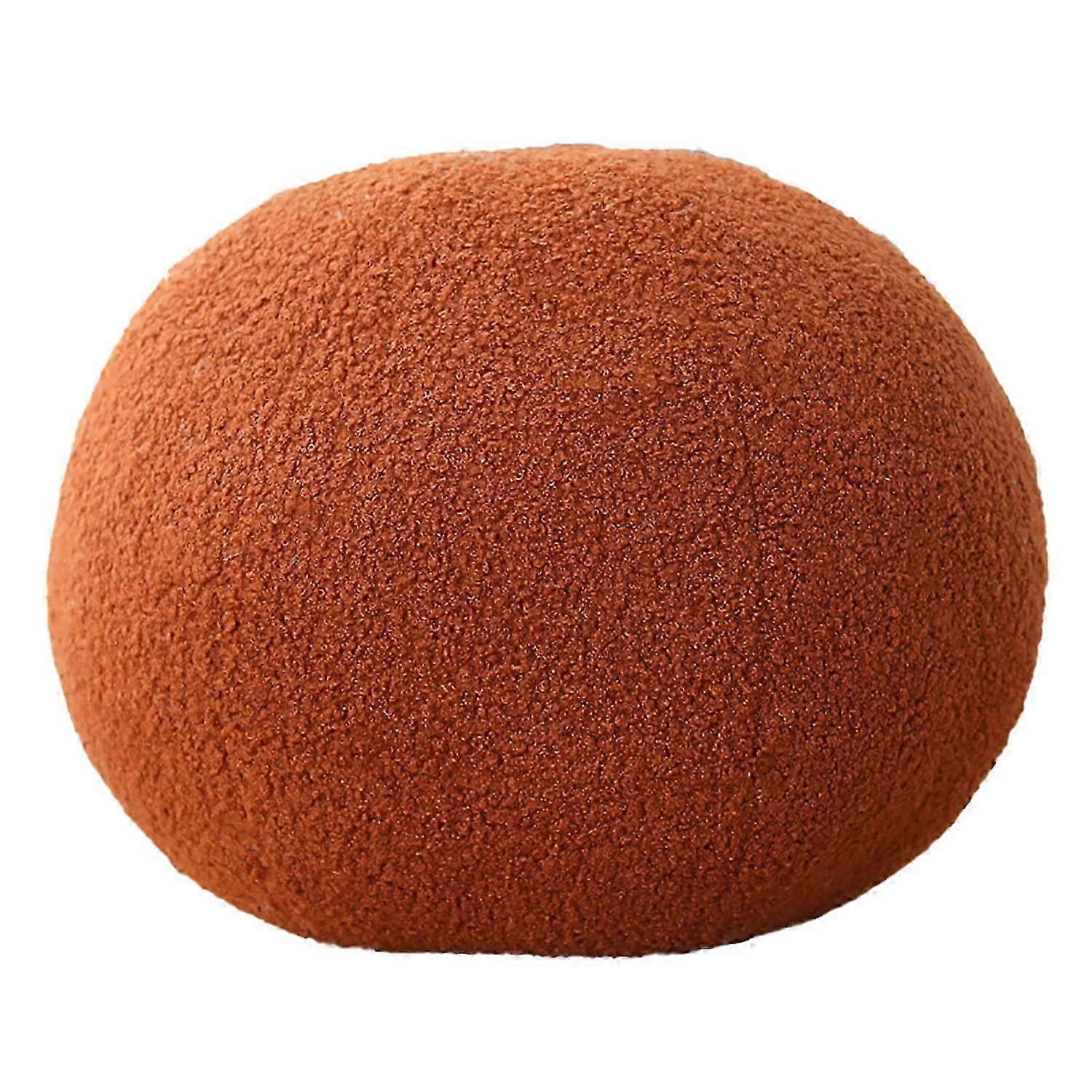 Nordic Style Flower and Ball Plush Sofa Cushions Decorative Throw Pillows for Sofa 33cm